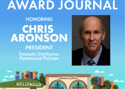 Career Achievement Journal Honoring Chris Aronson